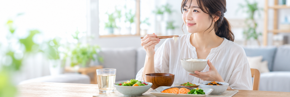 ダイエット中の健やかな食事